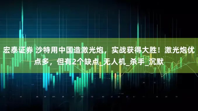 宏泰证券 沙特用中国造激光炮，实战获得大胜！激光炮优点多，但有2个缺点_无人机_杀手_沉默